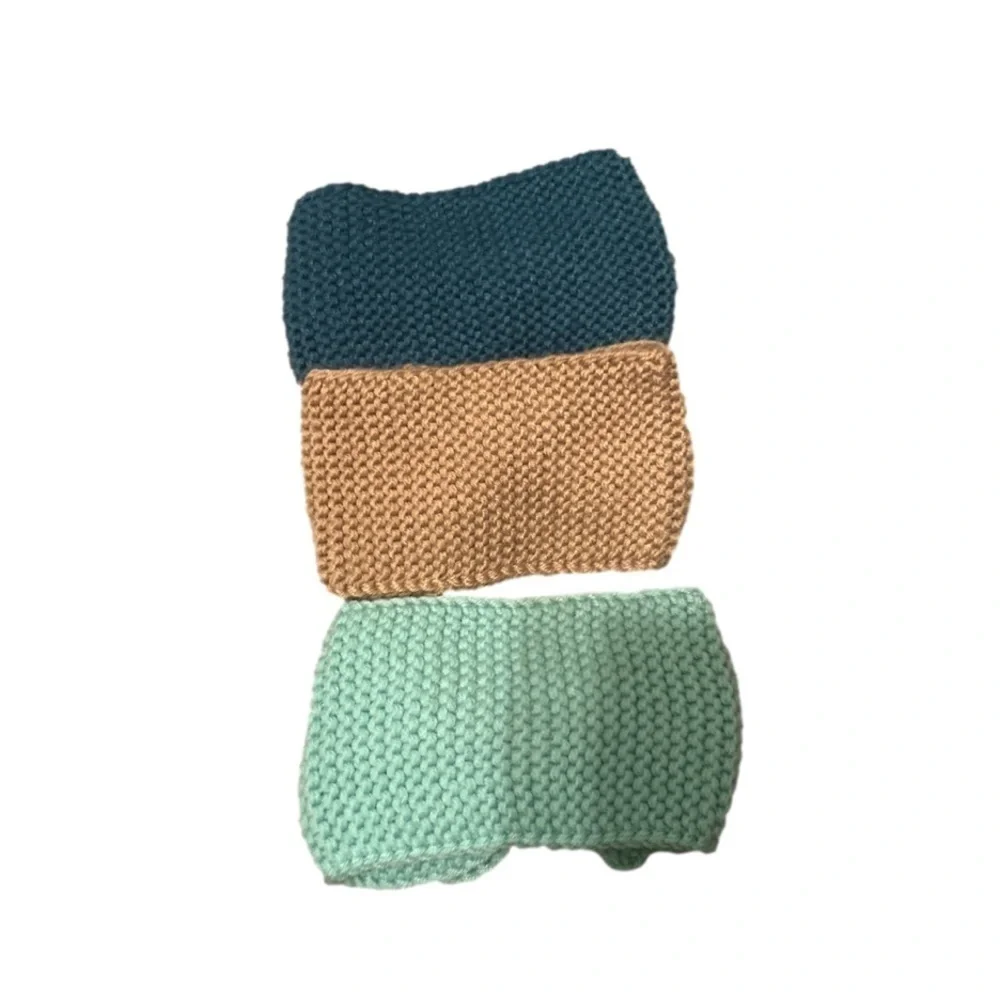 CHUNKY Crochet Handmade Ear-warmer bow headband